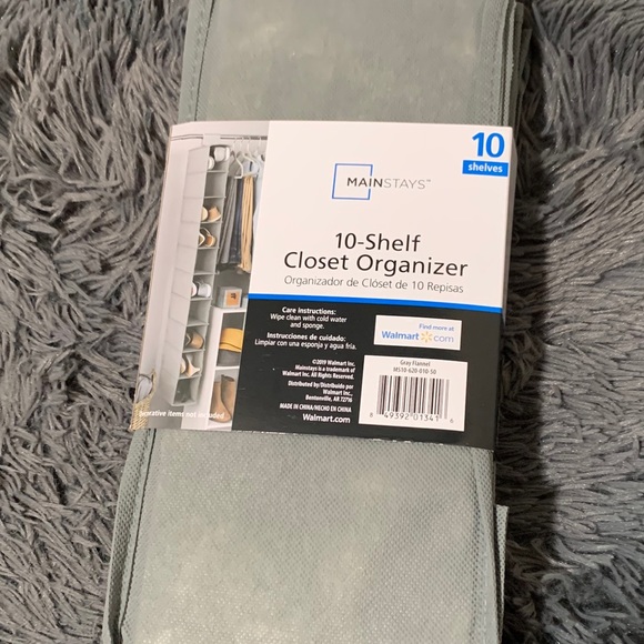 Mainstays 10 Shelf Closeth Organizer
